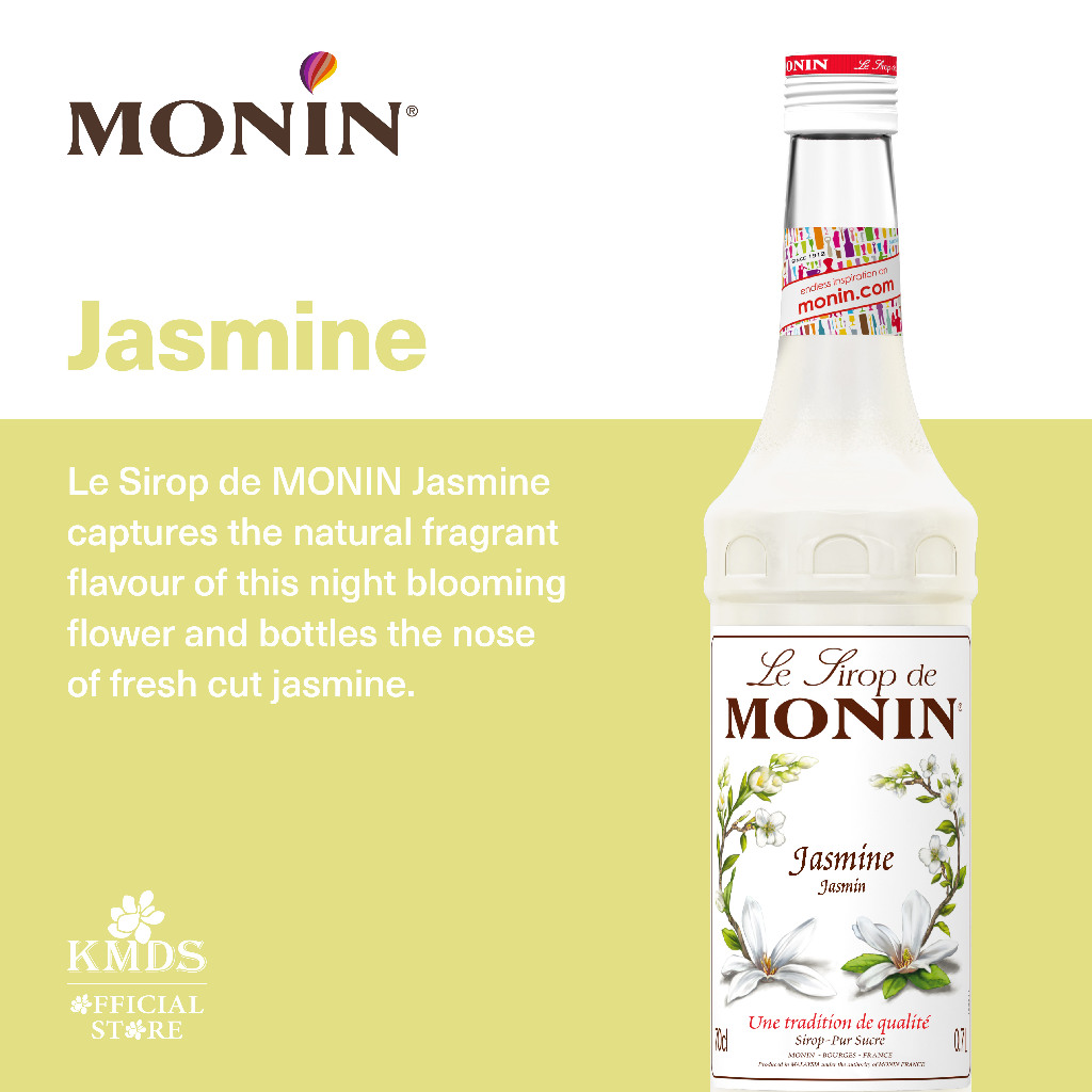 

MONIN JASMINE SYRUP 70CL / 700ml