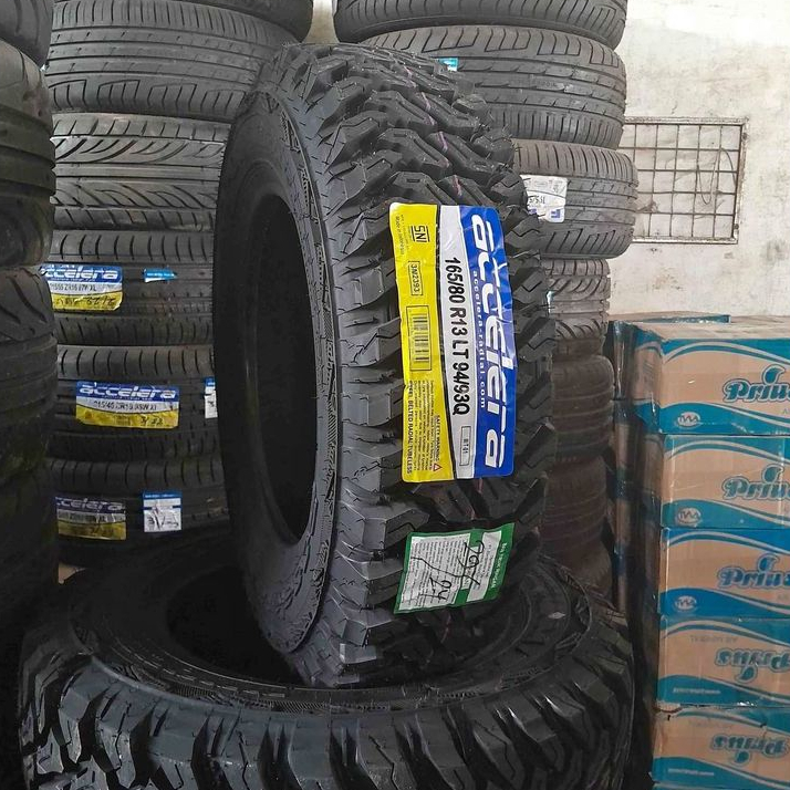 Ban Mobil Offroad Ring 13 ukuran 165/80 Accelera Mt-01 165 80 R13 Tubles