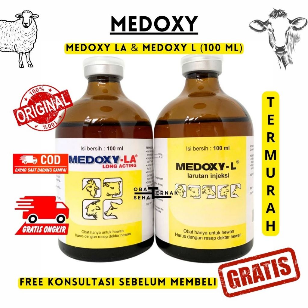 MEDOXY LA 100 ML & MEDOXY L 100 ML