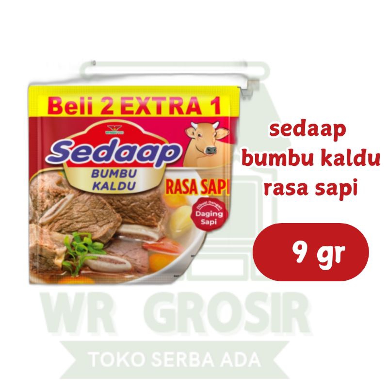 

sedaap bumbu kaldu 9gr