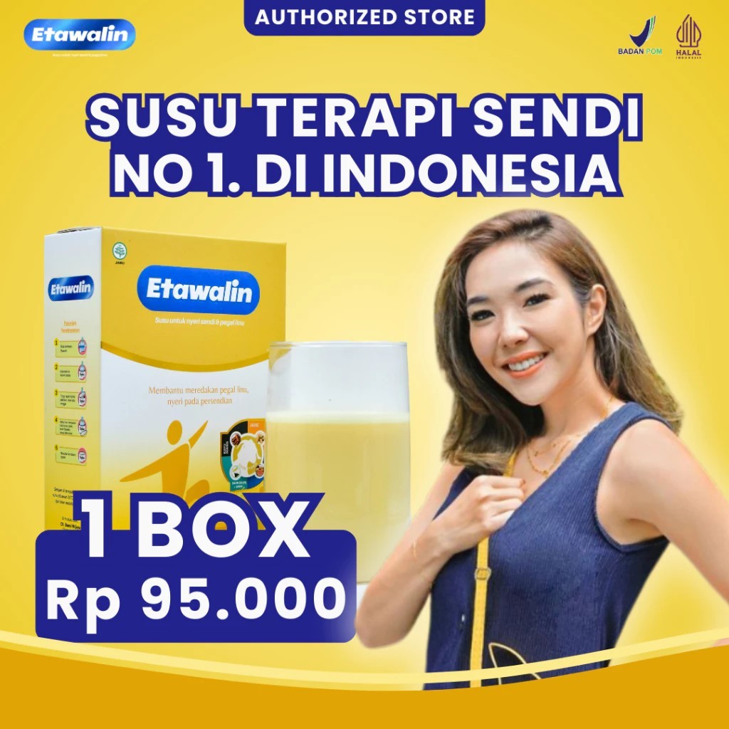 

TERMURAH 1 BOX Etawalin Susu Etawa Original Atasi Sendi dan Tulang Paket 1 Box