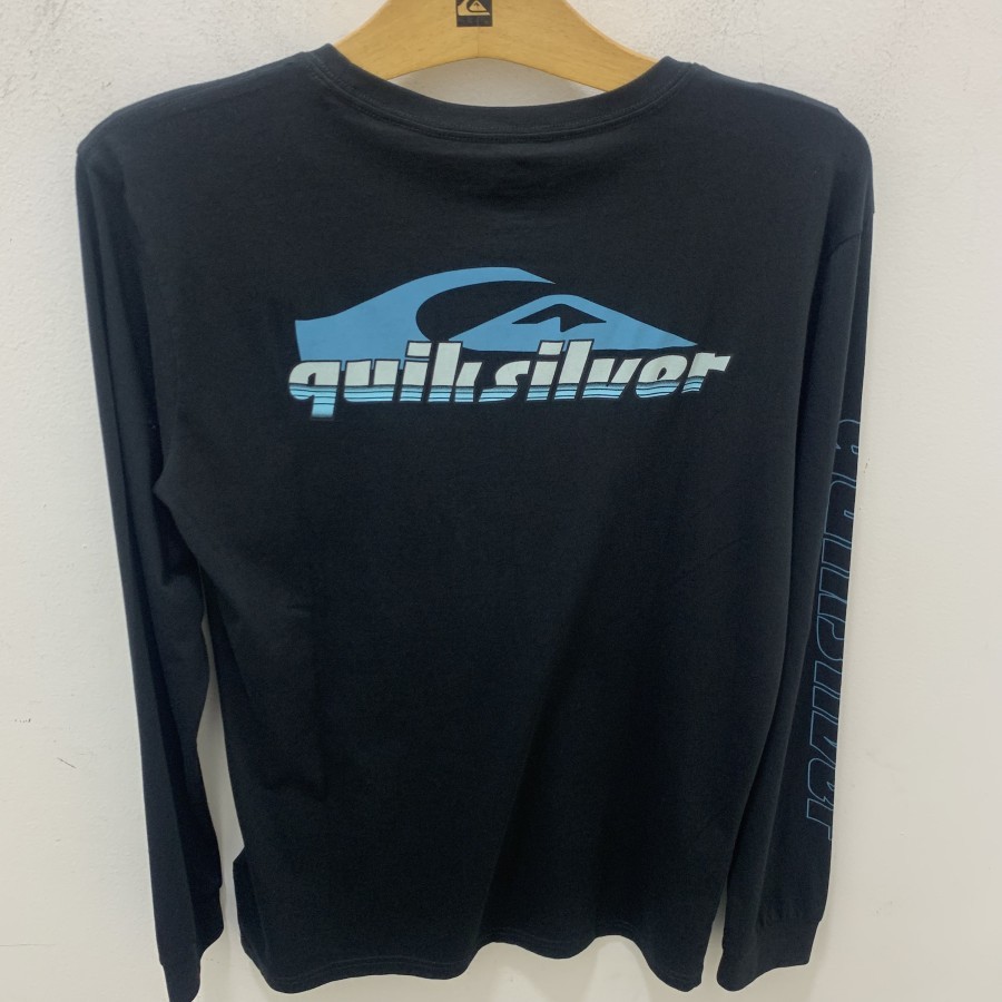 Kaos Pria Quiksilver Original Patriot Black