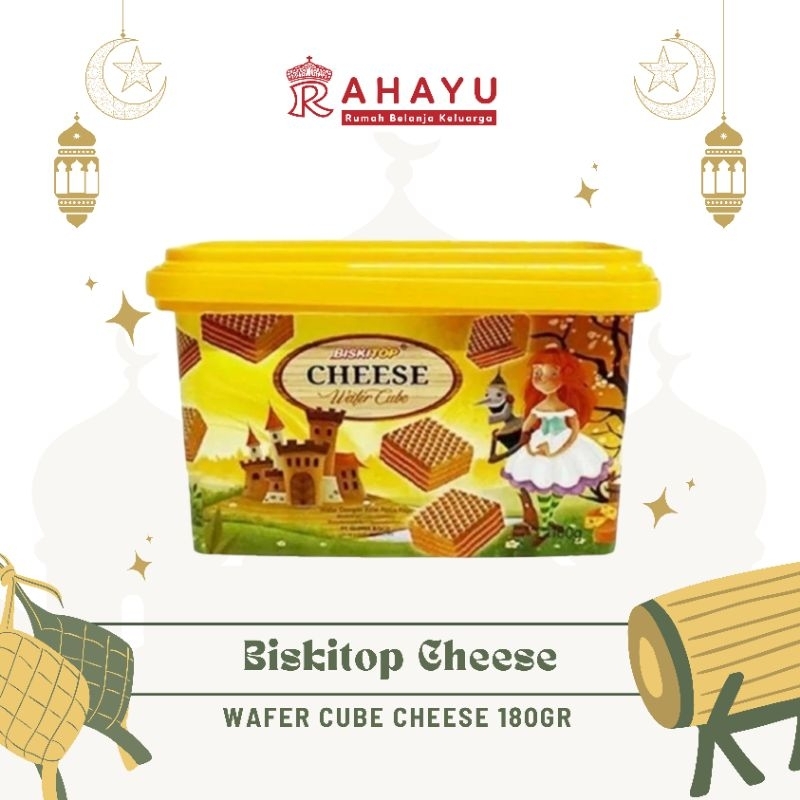 

BISCUIT BISKITOP WAFER CUBE 180GR