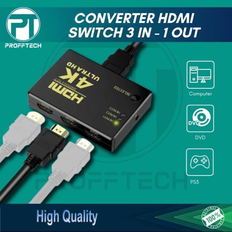 Hdmi switcher. monitor. 4K.