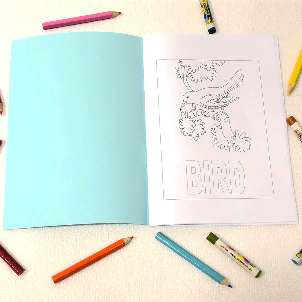 Buku Mewarnai Binatang Mainan Anak Kreatif Gambar Hewan