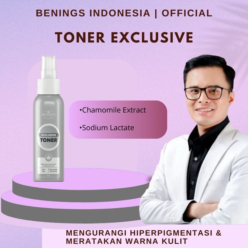 Benings Skincare By Dr Oky Pratama - TONER EXCLUSIVE