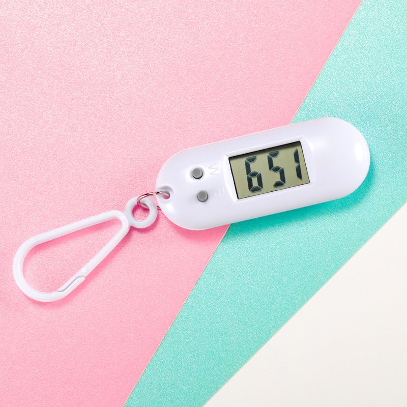 JAM DIGITAL LCD SAKU PORTABLE - JAM KANTONG GANTUNGAN KUNCI