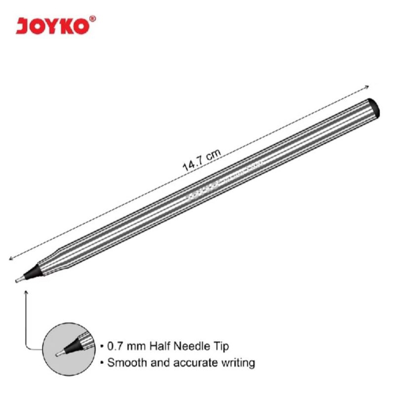 

Pulpen pena Joyko BP-249 Lino 0,7mm 1 pcs