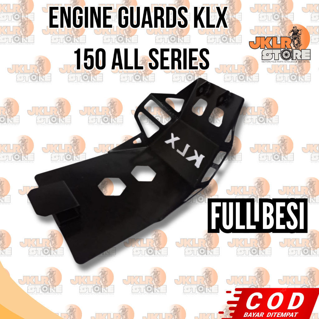 Cover Pelindung Mesin Pengaman Mesin KLX 150 S L G BF | DTrackers 150 |  Engine Guard New