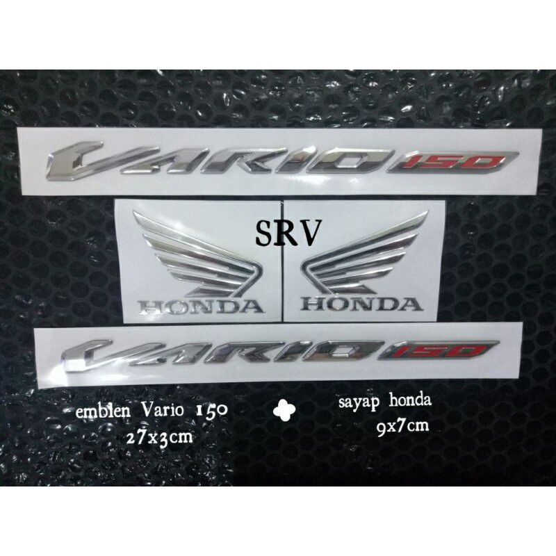 EMBLEM#LOGO#VARIO#150#MERAH#
