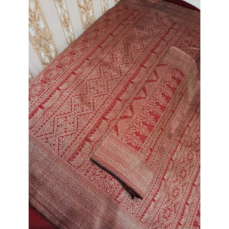 Songket pandai sikek benang 1 sutra/songket exclusive mewah