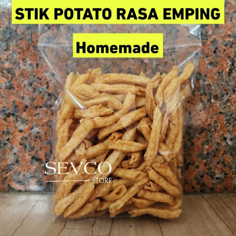 

STIK POTATO RASA EMPING Pedas Manis Homemade 250gr