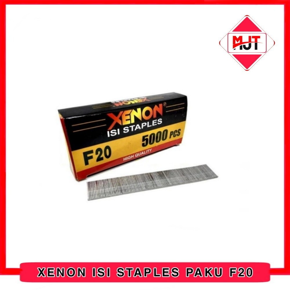 

XENON F20 isi Staples Paku Tembak Angin 2cm Lurus Refill Air Nailer