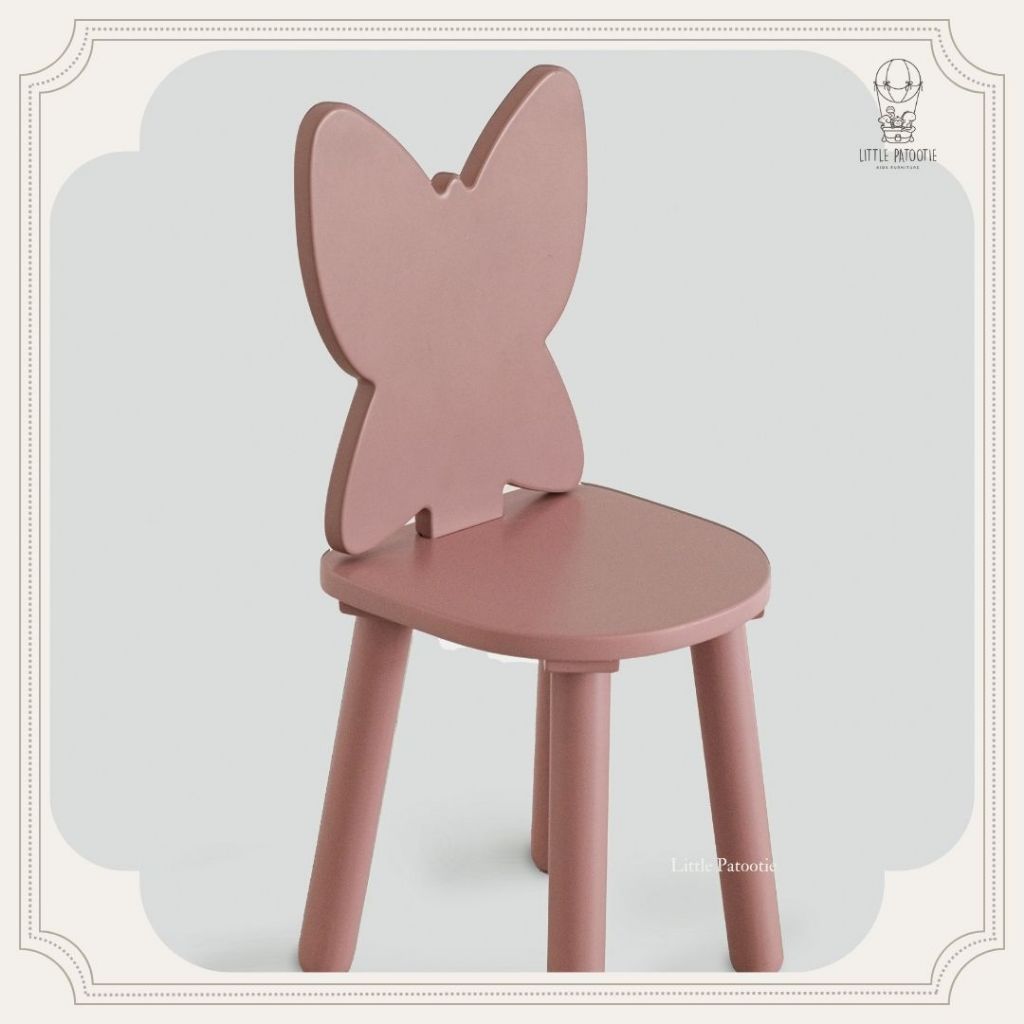 BONNIE CHAIR (HIGH LEVEL) | KURSI KAYU ANAK PREMIUM / KIDS CHAIR / MONTESSORI