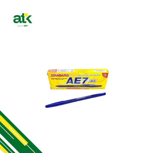 

Ballpoint Standard AE7 Medium Biru