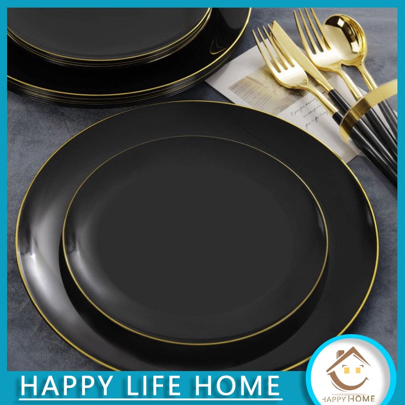 Piring Plastik 26 cm | Plastik Makan Piring Makan | Piring Saji Cantik