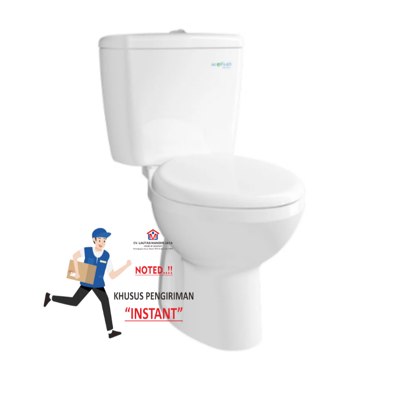 KURIR INSTANT Kloset Duduk TOTO CW660NJ/SW660J + TC505S white