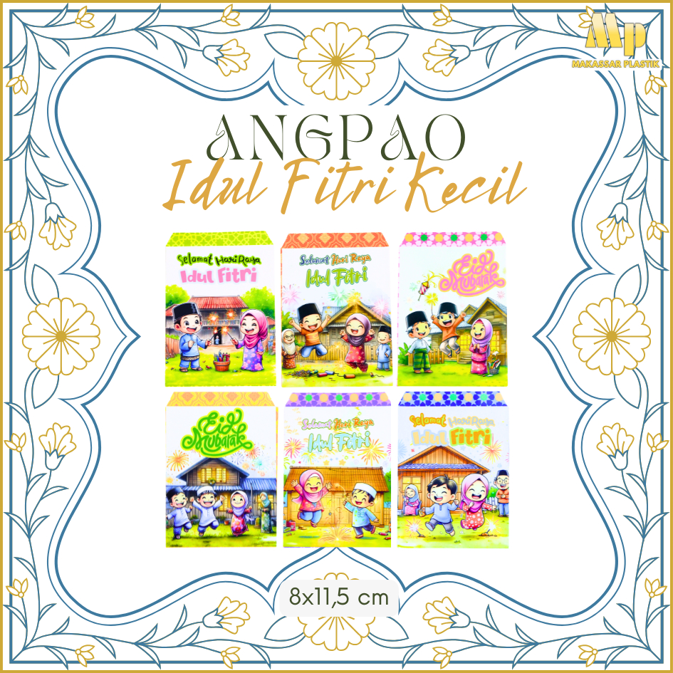 

ANGPAO IDUL FITRI KECIL / ANGPAO EID / ANGPAO HARI RAYA @6 LBR