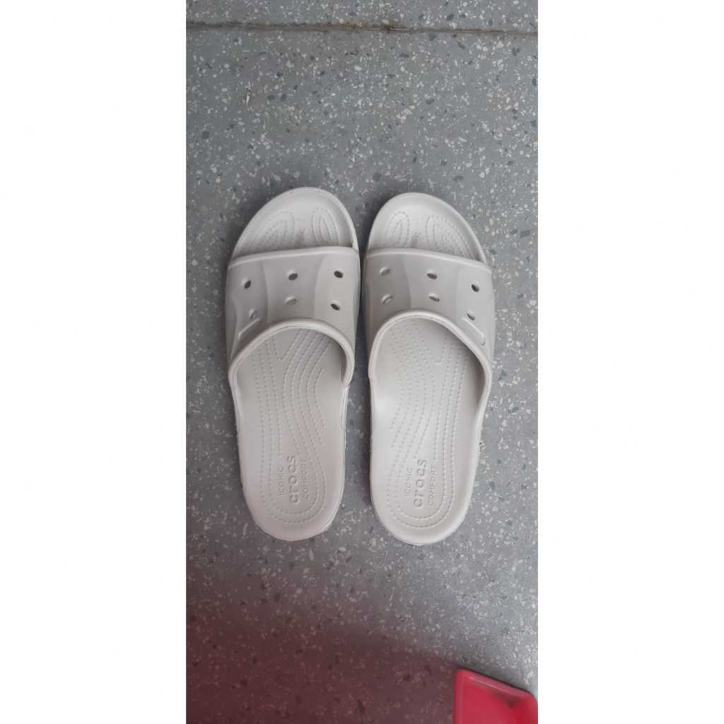 Crocs Sandal Putih Jumbo Slip On - Original Pria dan Wanita