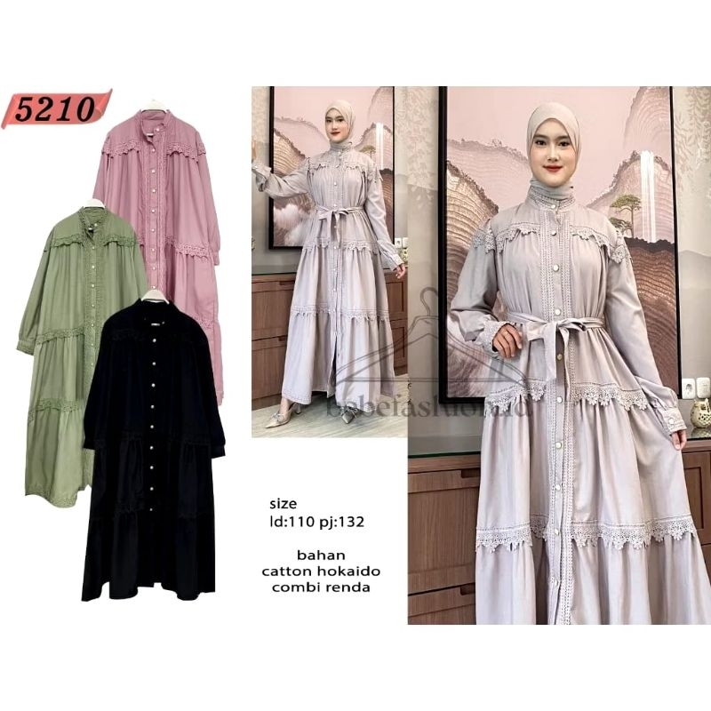 Gamis Renda Nooz Premium