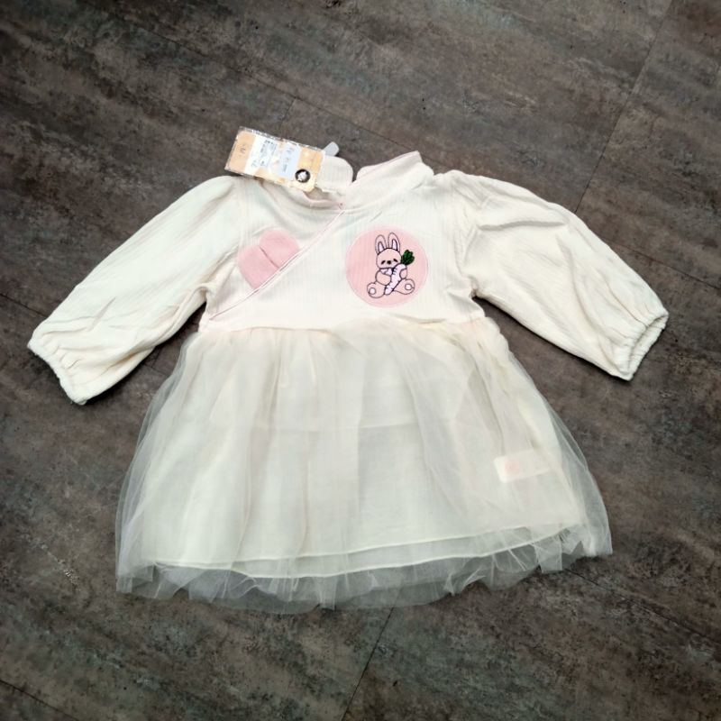 Wayne Kids Dress Anak/Dress Anak Lengan Panjang