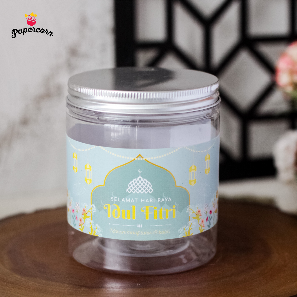

10 Pcs Sleeve / Paper Belt Lebaran Biru Tranquility 30x5 cm