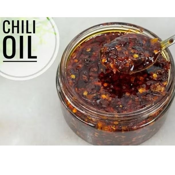 

Chili Oil Minyak Sambal | Chili Oil Halal Tanpa Pengawet| Chili Oil 200ml