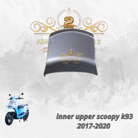 Cod-Cover Inner Upper Scoopy K93 Bawah Sambungan Batok Speedometer Scoopy 2017 2018 2019 2020 Silver