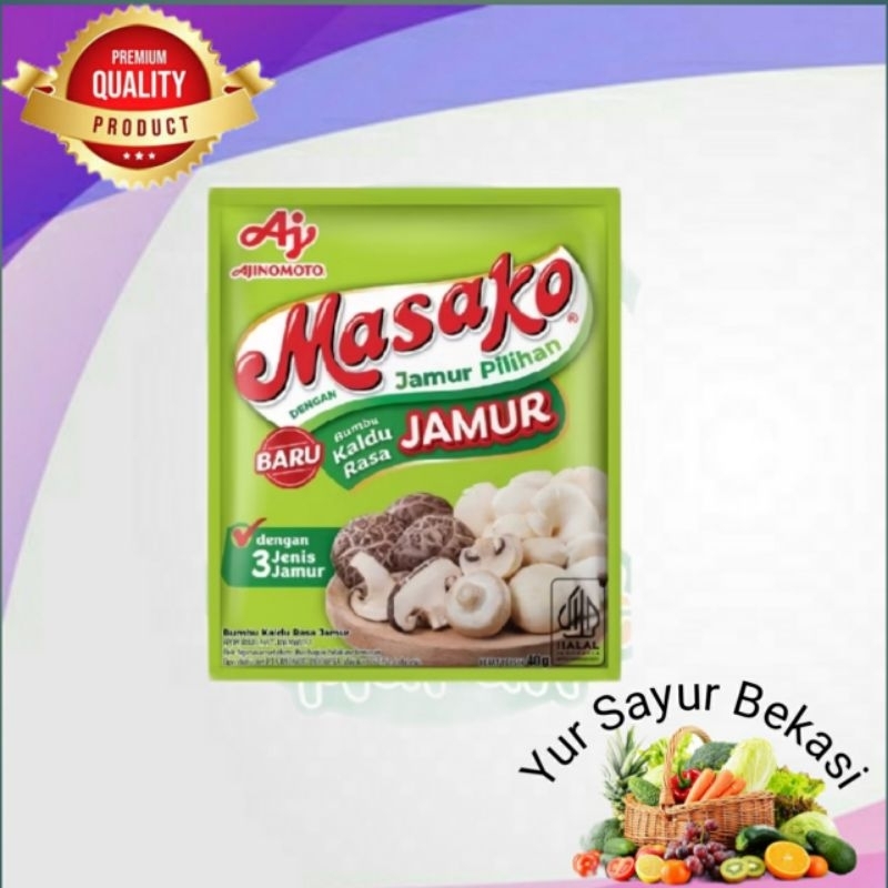 

Masako Jamur 40gr (1sachet).