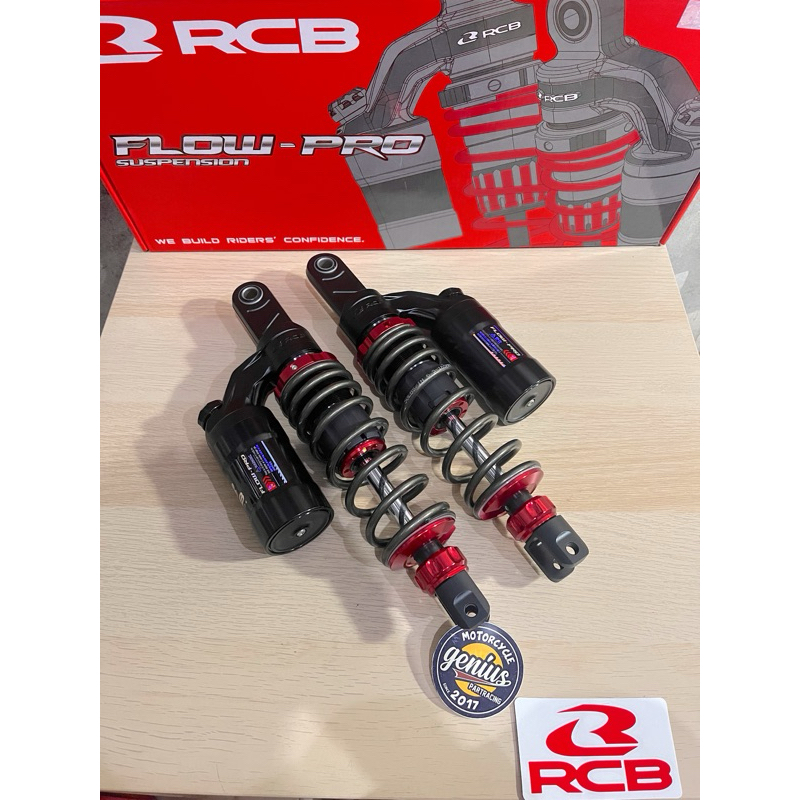 Shock Breaker Belakang RCB Flow Pro /  Flow S  NMax Old PCX 150 Ukuran 330MM Original