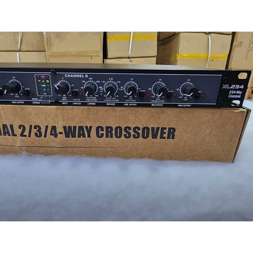 Wisdom XL234 / XL 234 – Crossover Aktif audio profesional original
