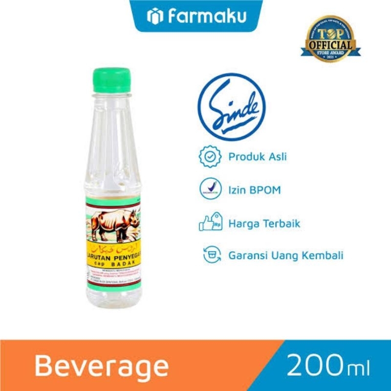 

LARUTAN BADAK MINI UK 200 ML ISI 48 BOTOL