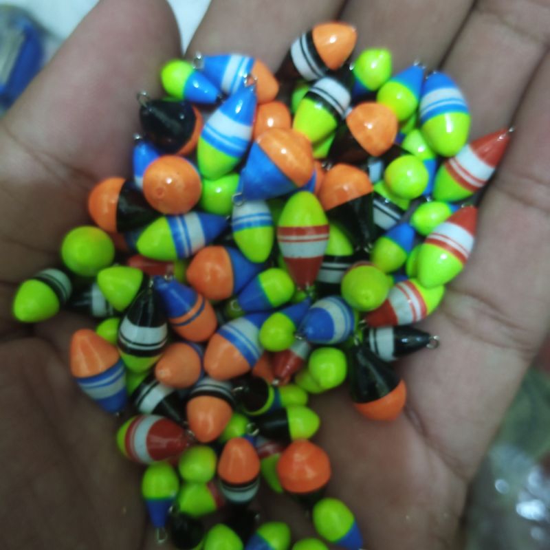 (harga 1 biji) Pelampung Kumbul Benik Bulat Kayu termurah Grosir kumbul pancing kecil terbaik bisa C