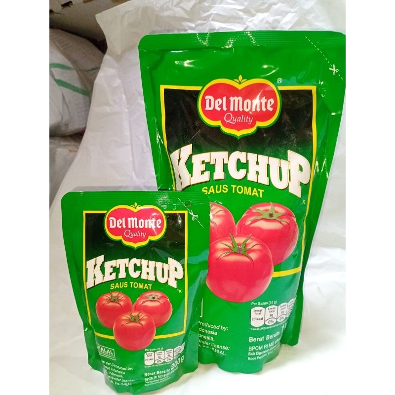 

Delmonte Ketchup Tomat 200g & 1000g