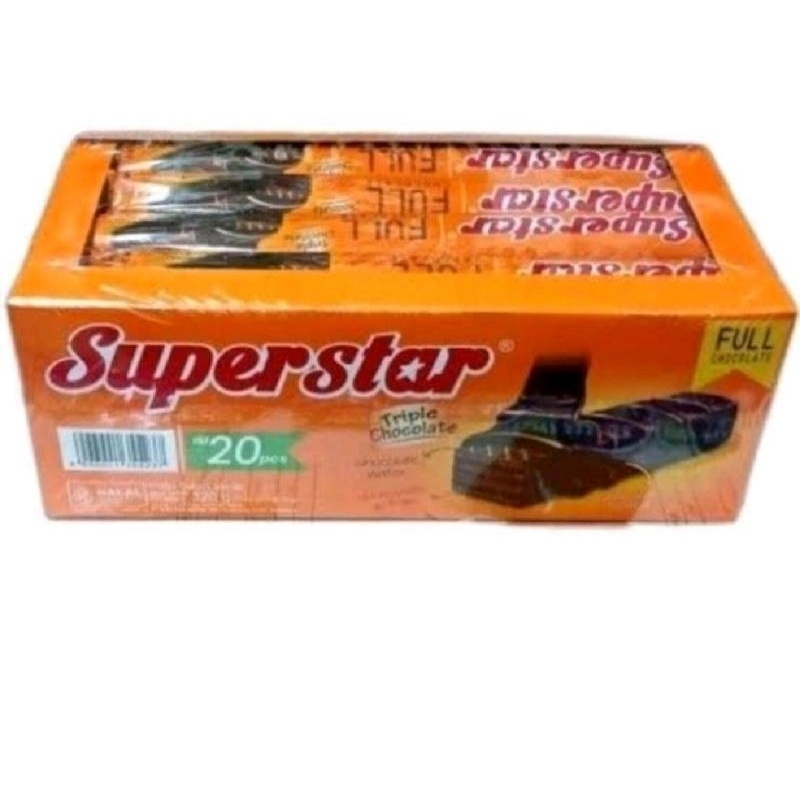 

SUPERSTAR Triple chocolate isi 20pcs 250g