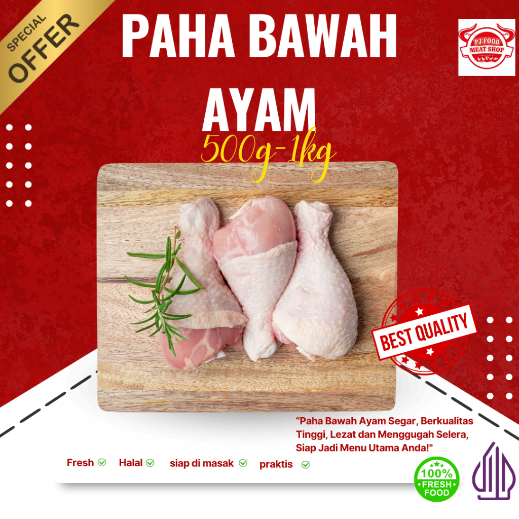 

Ayam Paha Bawah 500g