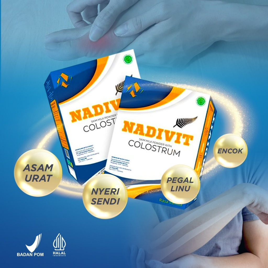 

Susu NADIVIT Colostrum Syaraf Kejepit Original Nadi Fit Asli Kolostrum