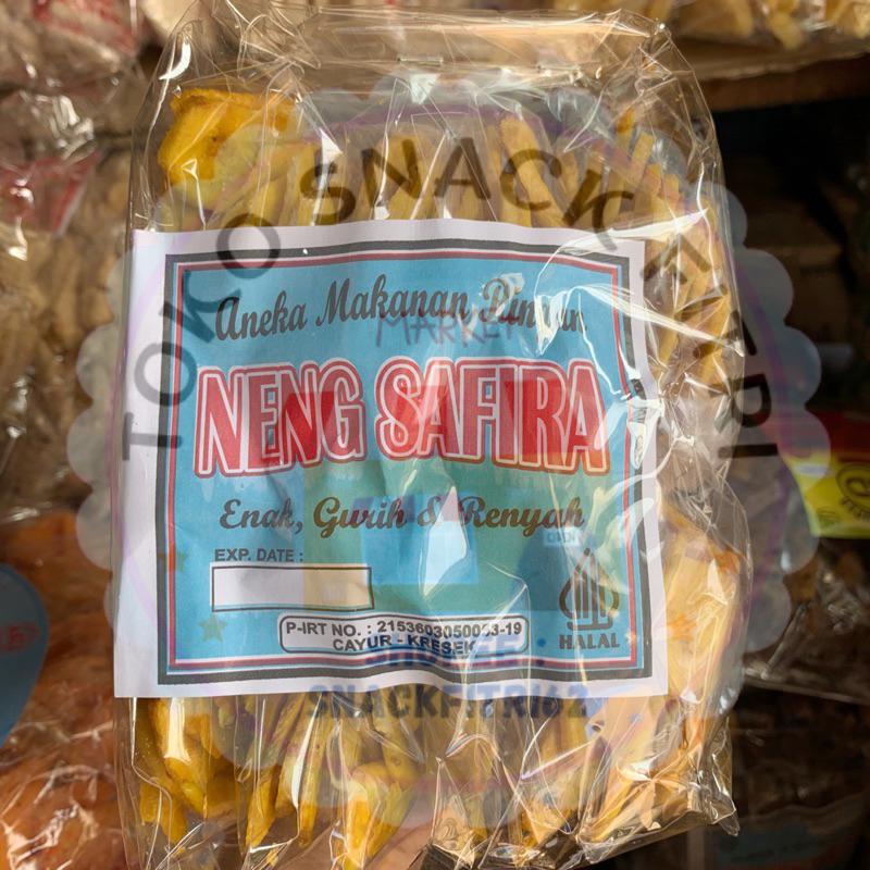 

KERIPIK PISANG NENG SAFIRA @12pcs