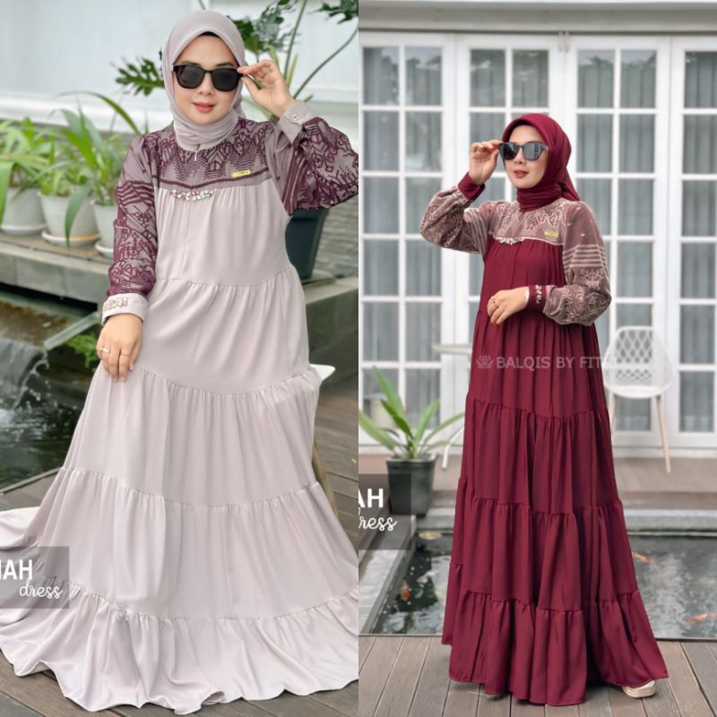 Balqis Daniah Dress Terbaru. Daniah Dress Balqis Terbaru. Raya Series Balqis Collection. Balqis Orig