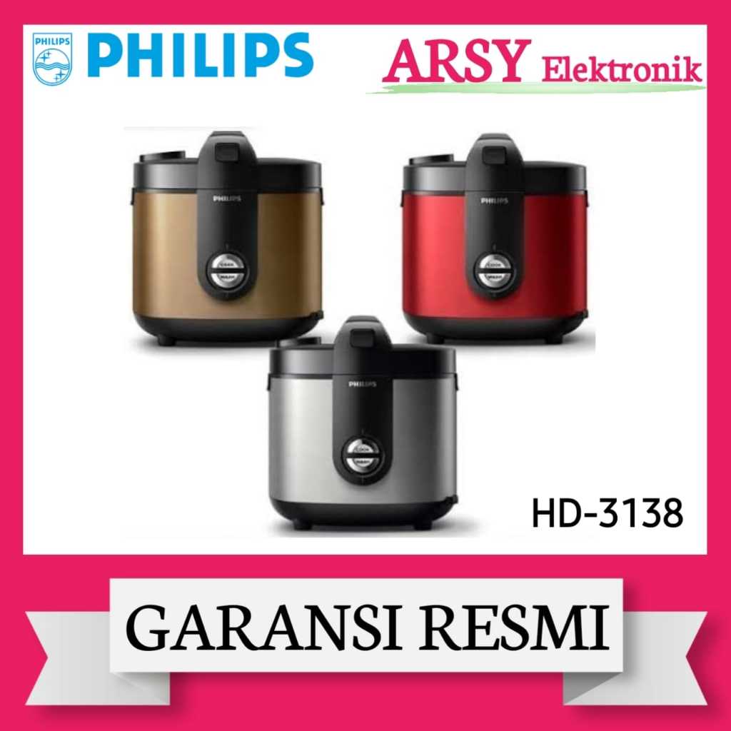 MAGIC COM PHILIPS 2LITER HD-3138/PHILIPS MAGIC COM 2LITER HD-3138 GARANSI RESMI