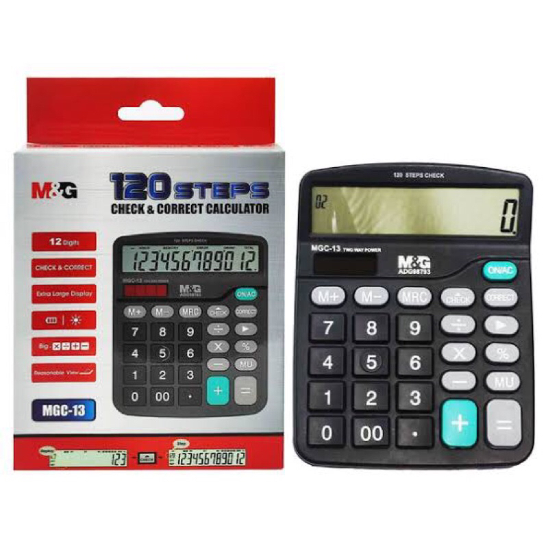 

M&G Stationery Kalkulator 12 Digit MGC 13 / kalkulator