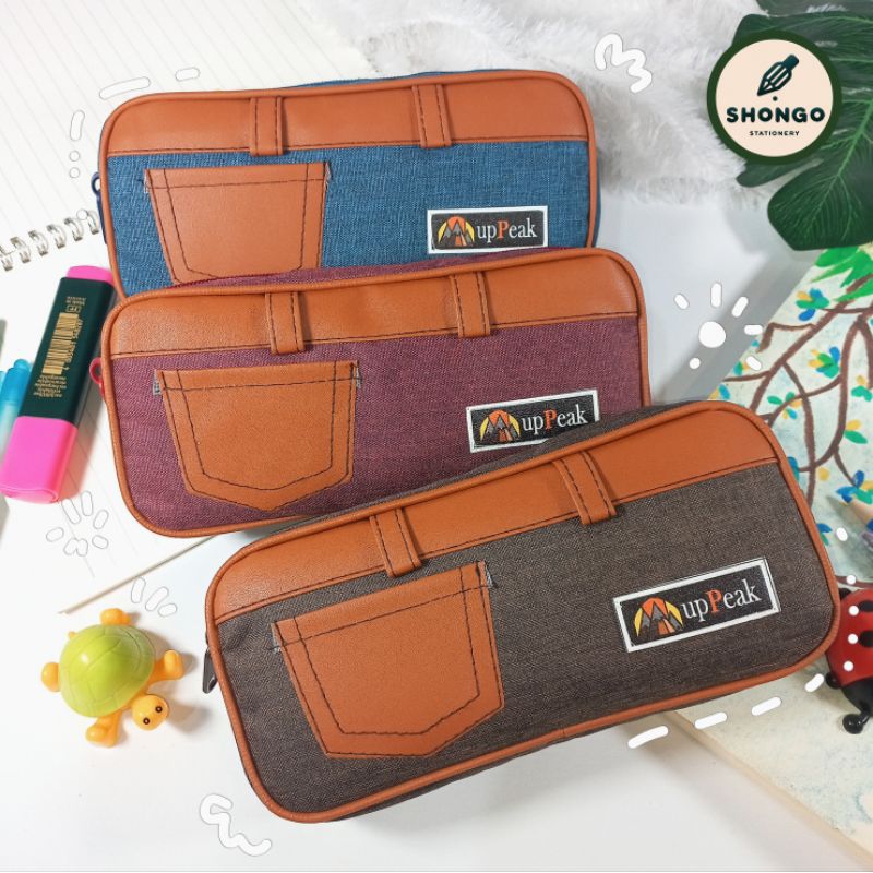 

Pencil Case Zipper Minimalist | Tempat Pensil Besar Multifungsi untuk Sekolah dan Kantor | H-915