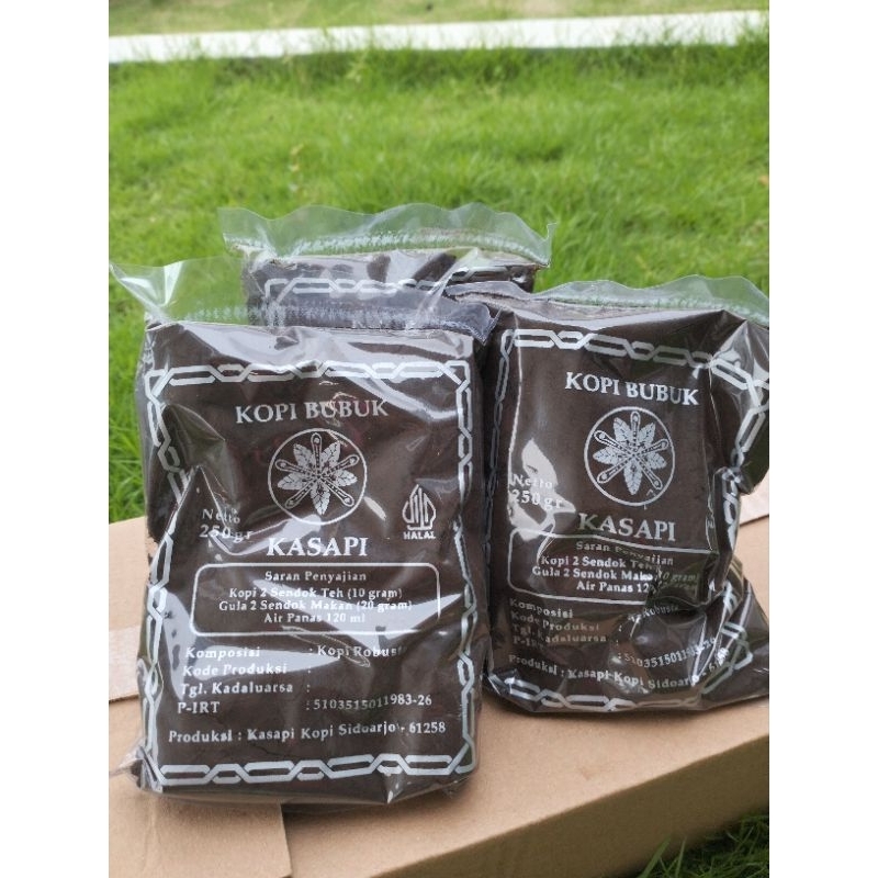 

kopi KASAPI khas sidoarjo 250 gram