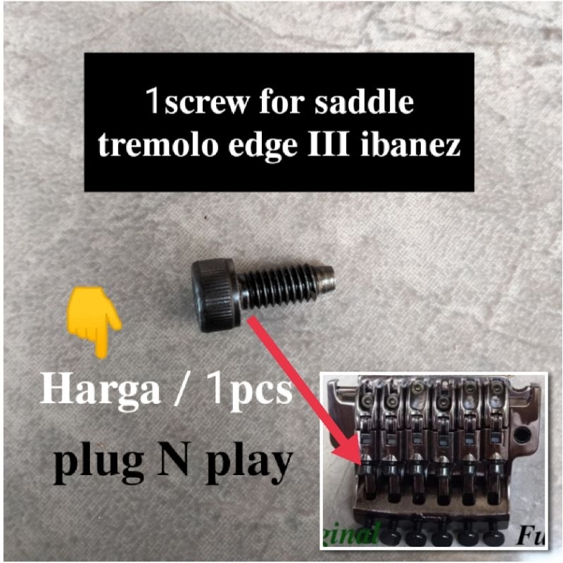 1pcs Screw saddle baut sadel for tremolo edge 3 ibanez edge III