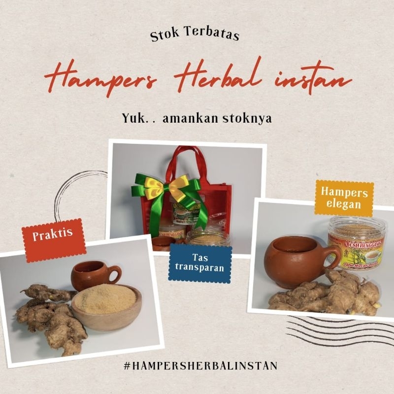 

Hampers Herbal Tas Transparan
