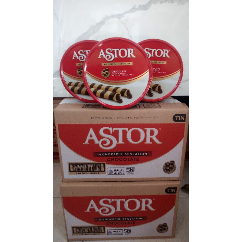 

Astor kaleng 156gr/astor/Astor coklat(pengambilan banyak bisa chat)