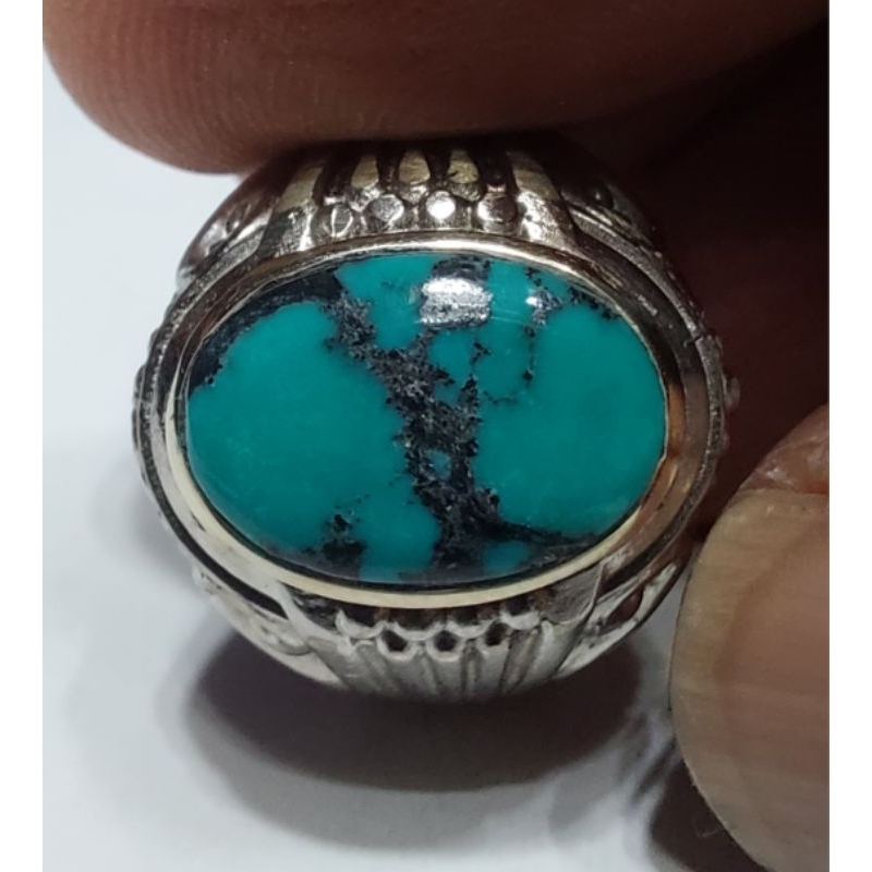 PIRUS HUBEI XINJIANG KECIL TOSCA HIJAU EST DIM 13x9x5 RING 6,5