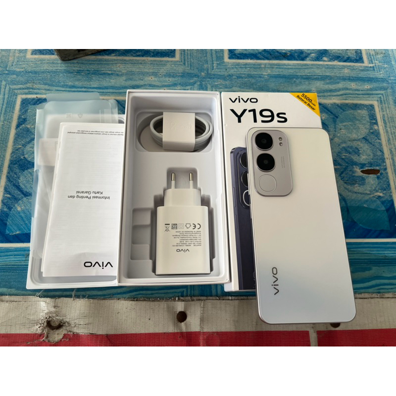 vivo Y19s 4/128 second garansi resmi