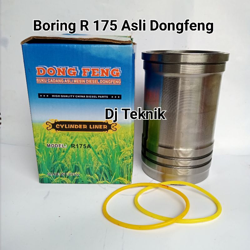 BORING LINER R 175 MESIN 7 PK ASLI DONGFENG / CYLINDER LINER R 175 MESIN 7 PK