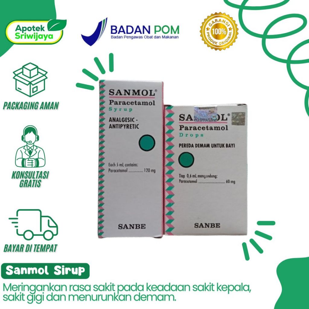 Sanmol Sirup , Sanmol Forte Sirup, Sanmol Drops